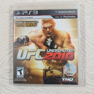 UFC Undisputed 2010 (Sony PlayStation 3, 2010) Used, Good Condition